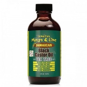 Jamaican Mango & Lime Black Castor Oil With Tea Tree 4oz